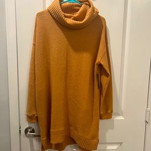 NWT Lulu’s cowl neck sweater dress